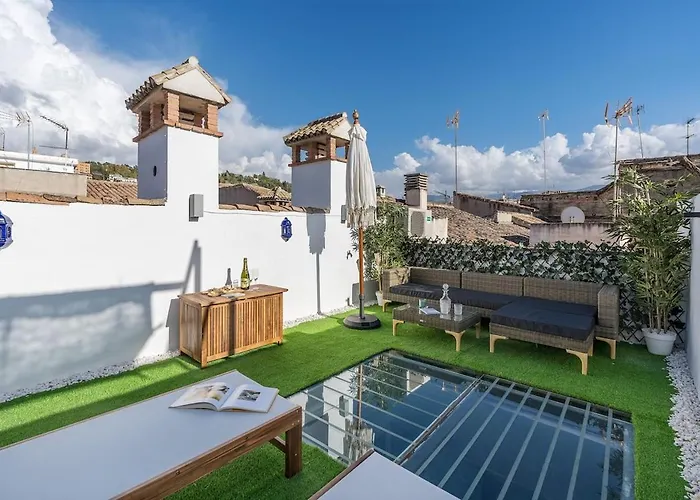 公寓 Atico Duplex Con Dos Terrazas Y Solarium En Plena Carrera De La Virgen 格拉纳达